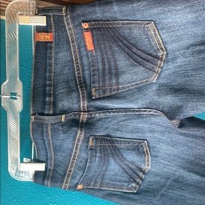 Like new 7 for all mankind jeans - dojo! Size 26